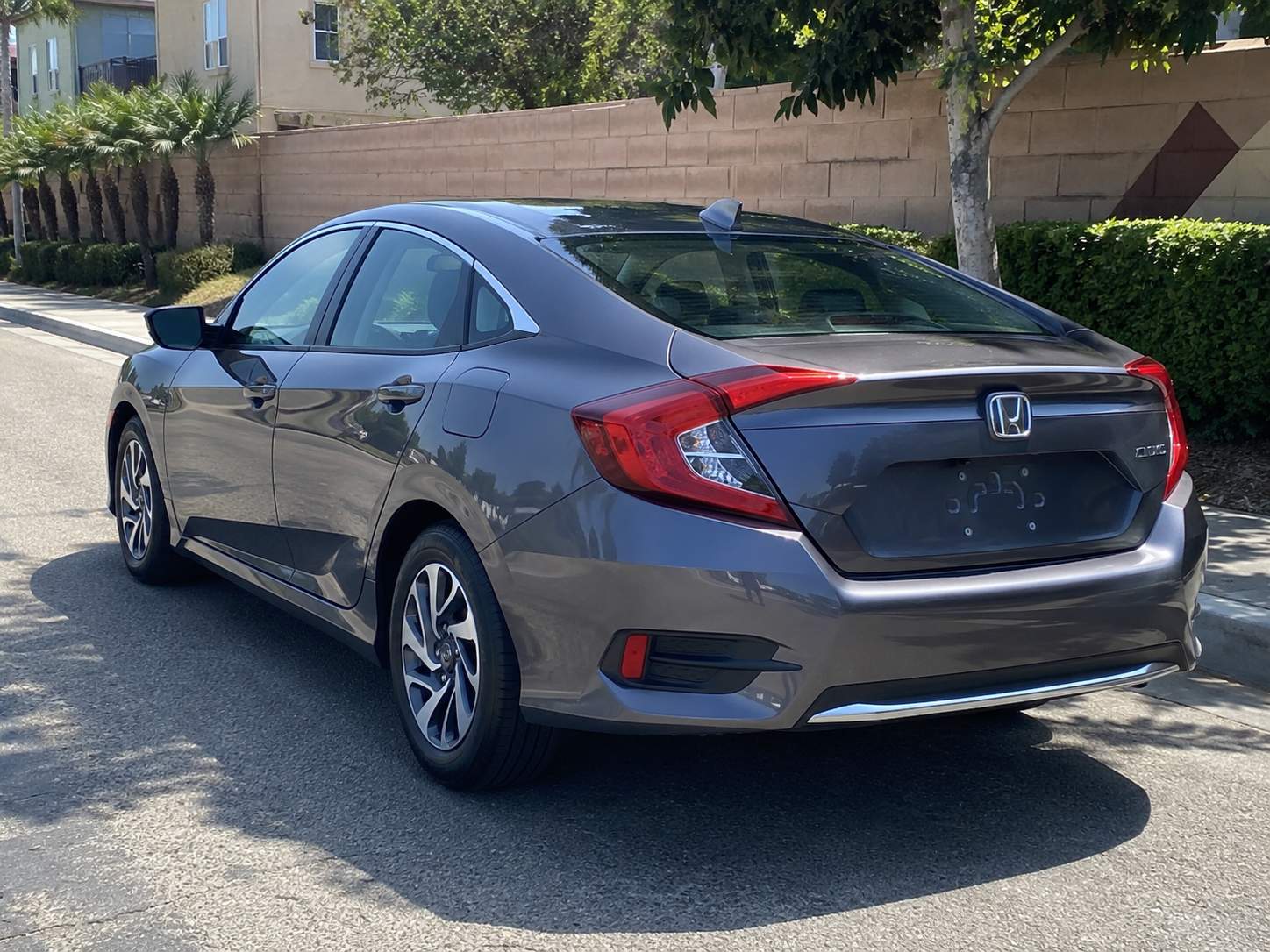 2019 Honda Civic rear_3q