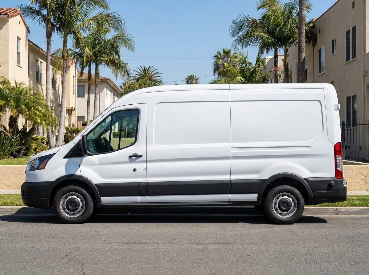 2023 Ford Transit side